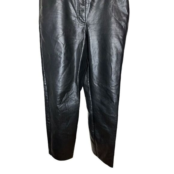 Wilfred Aritzia Melina Vegan Leather Pant in Black Size 8 - Picture 4 of 13